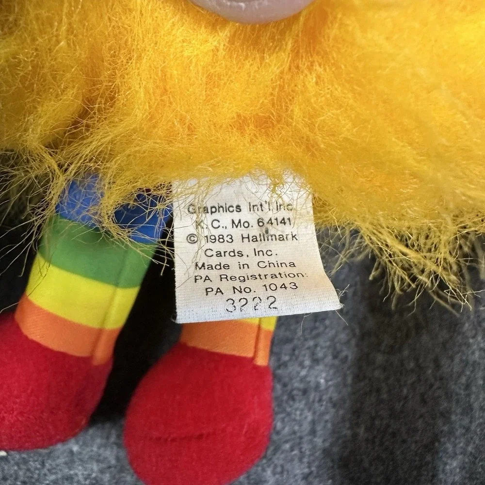 Vintage Rainbow Brite Doll Plush Lot Hallmark 1983 Sprite Bundle